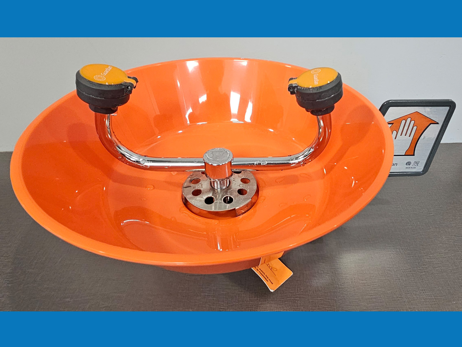 dental_washing_station Wash Station at St Catharines Dental Centre for infection Control